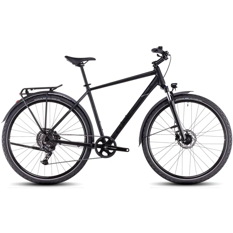 Cube Nature One Allroad Hybrid Bike Black/Black