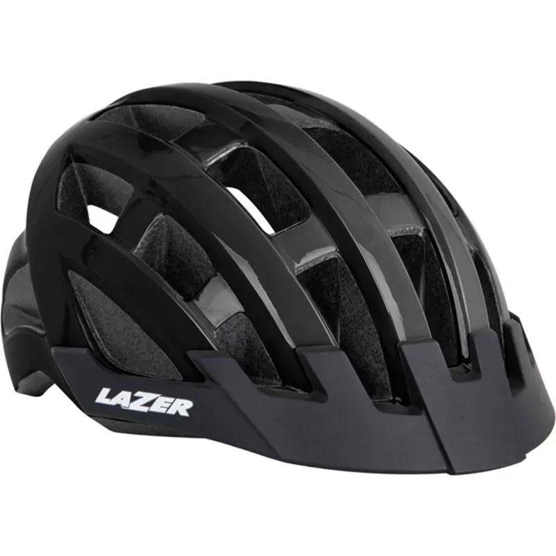 Lazer Compact 54-61cm Adult Helmet In Black
