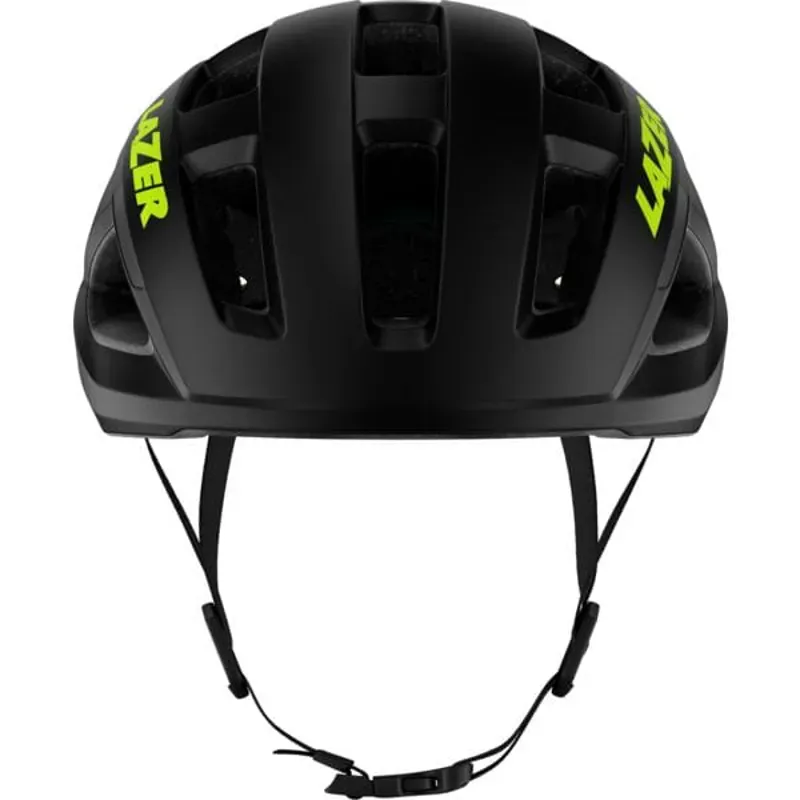Lazer Tonic KinetiCore Cycling Helmet Black/Yellow-1