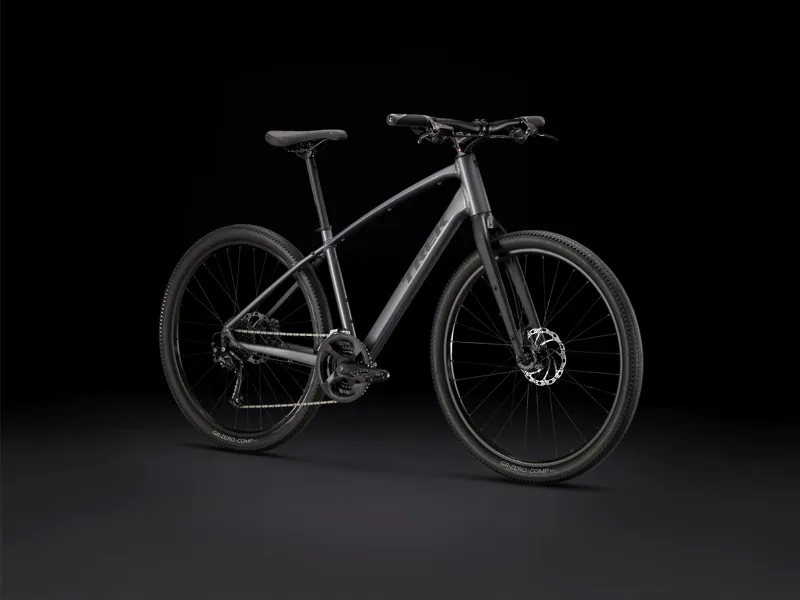 Trek Dual Sport 2 Hybrid Commuter Bike Galactic Grey-1