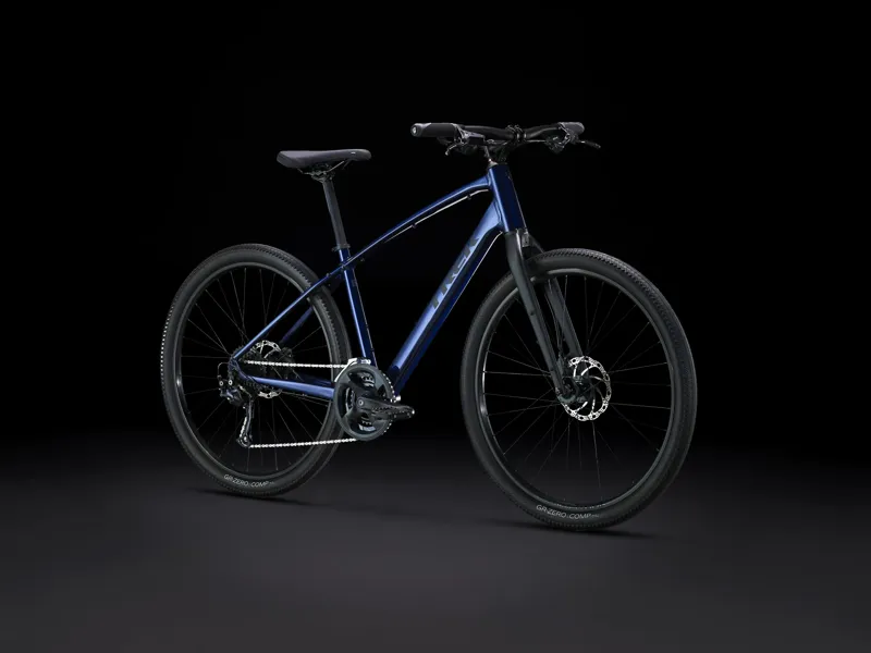 Trek Dual Sport 2 Hybrid Commuter Bike Mulsanne Blue-1