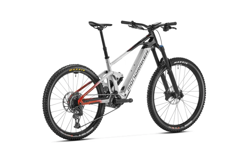 Mondraker Dune R Full Suspension Electric Mountain Bike Racing Silver-2