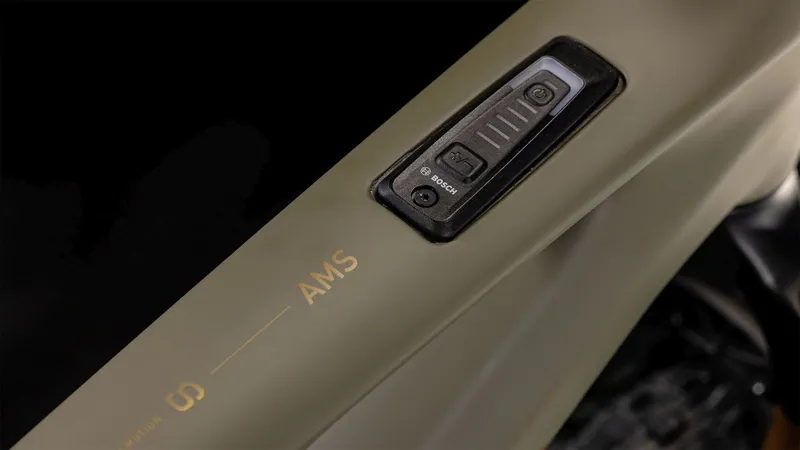 Cube AMS Hybrid One44 C:68X Super TM 400X Electric Bike 2025 Olive/Gold-7