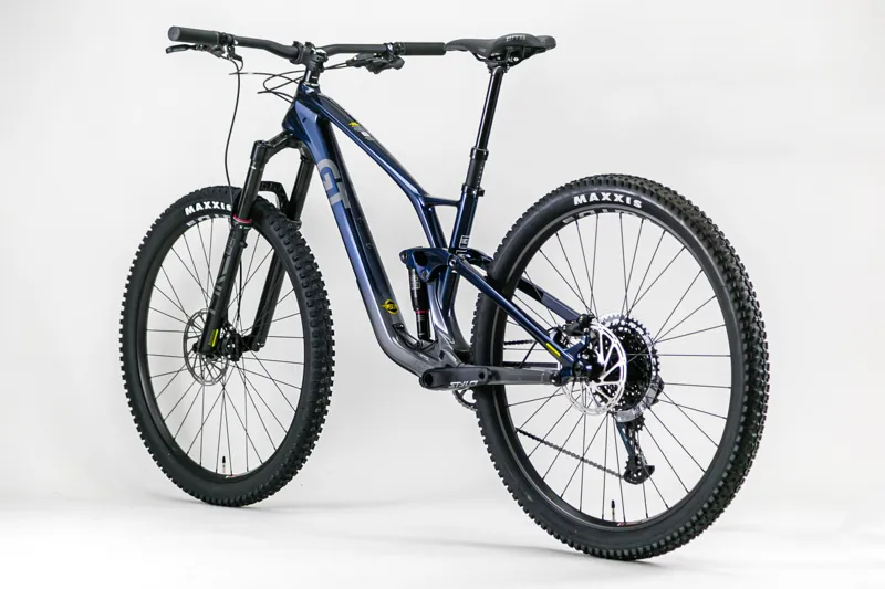 GT Sensor ST Carbon Pro Full Suspension Mountain Bike Indigo-2