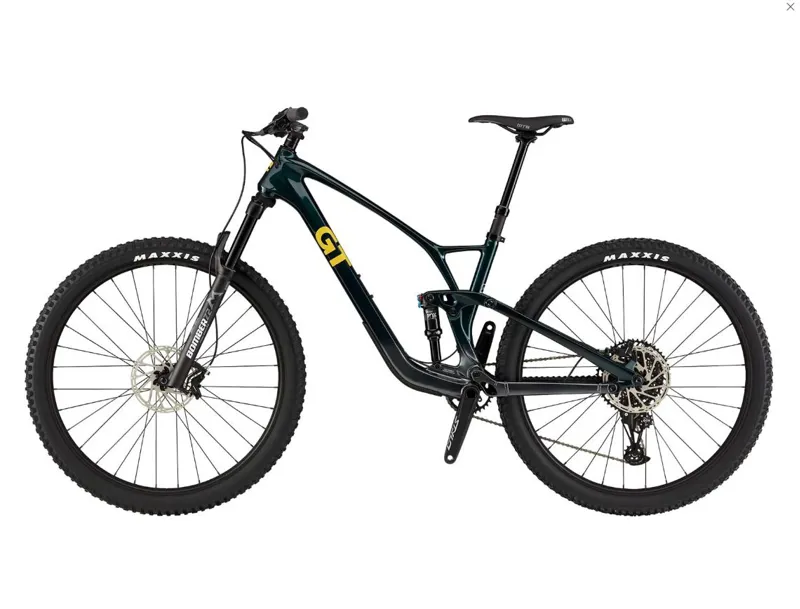 GT Sensor ST Carbon Elite Full Suspension Mountain Bike Super Teal-2