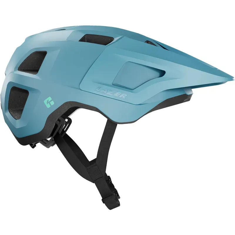 Lazer Lupo KinetiCore Helmet in Matt Blue Celadon-1