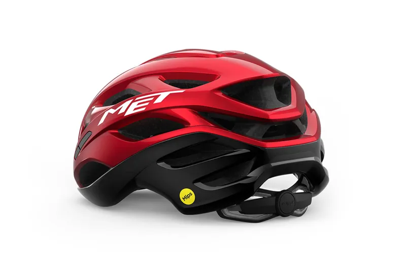 MET Estro MIPS Road Bike Helmet Red Black-2