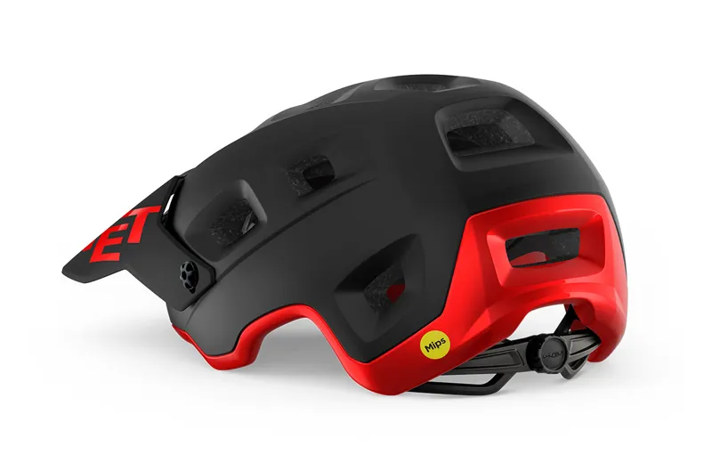 MET Terranova MIPS Trail Mountain Bike Helmet Black/Red-1