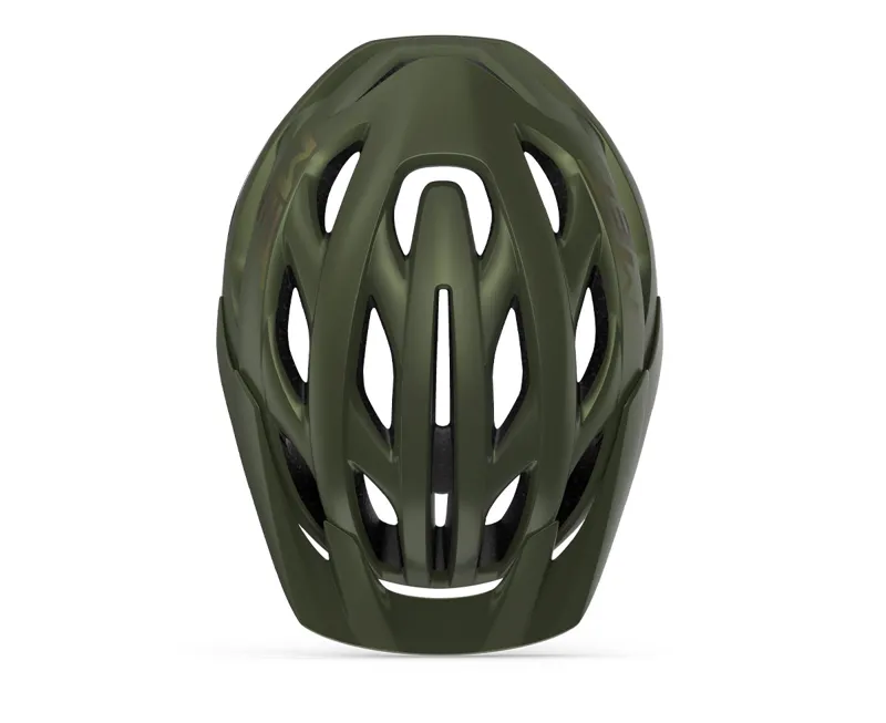 MET Veleno MIPS Cycling Helmet Olive/Iridescent Green-3