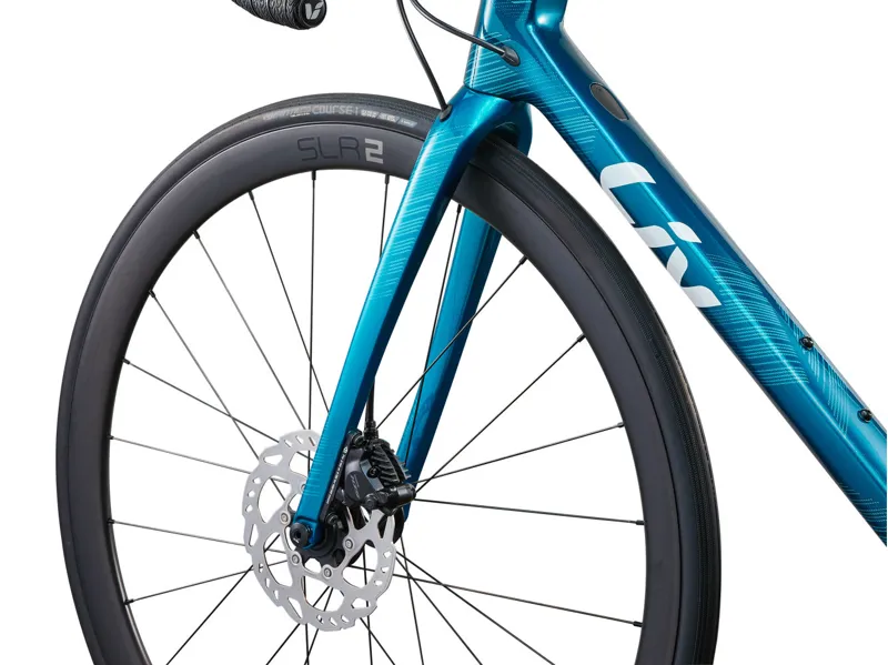 Liv Langma Advanced 1+ Disc Womens Performance Road Bike 2024 Sea Sparkle-4