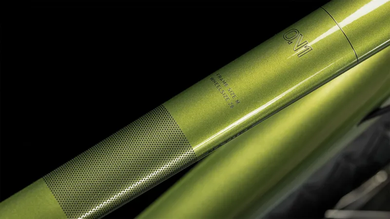 Cube Nature Hybrid Bike 2024 Shiny Moss/Black-1