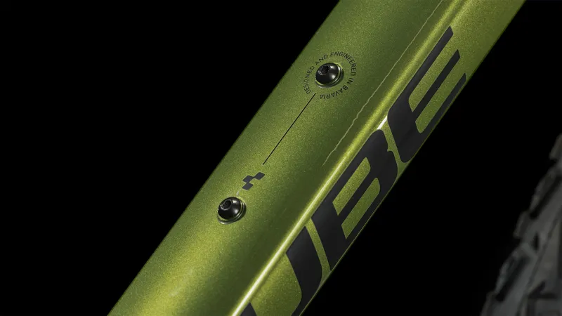 Cube Nature Hybrid Bike 2024 Shiny Moss/Black-3