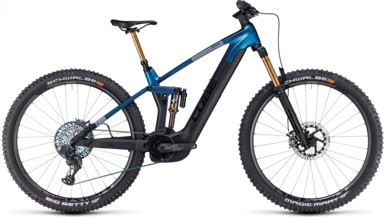 Cosmetically Damaged Cube Stereo Hybrid 140 HPC SLT 750 Electric Mountain Bike Nebula Medium