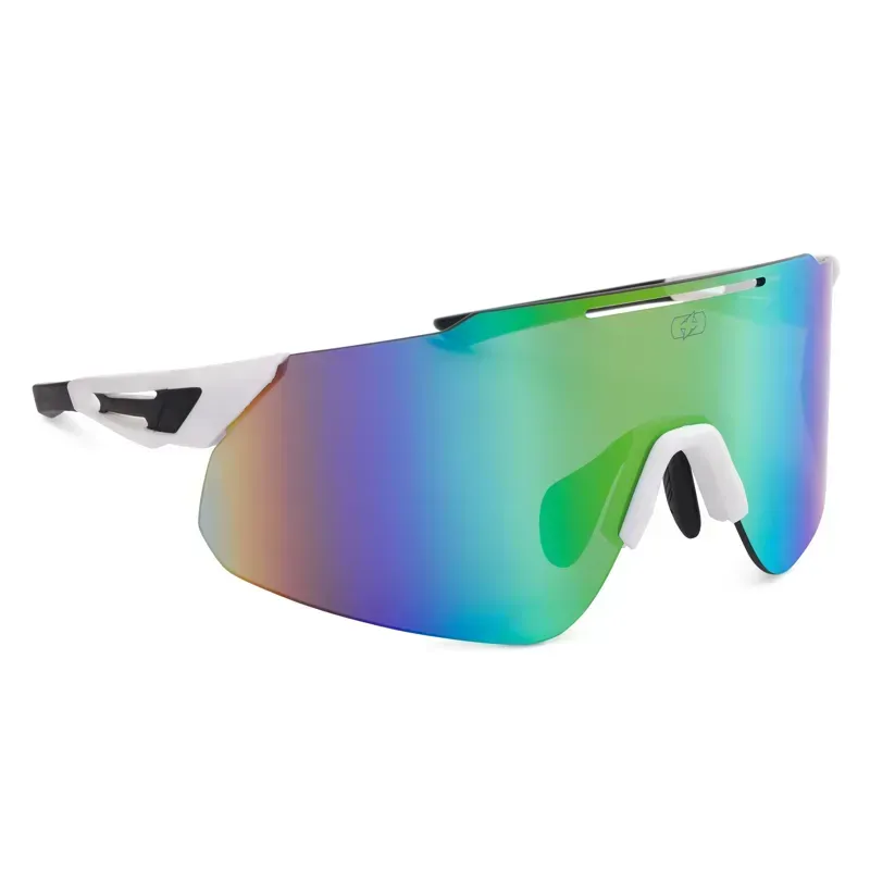 Oxford Corsa Sunglasses White Frame/Rainbow Lens