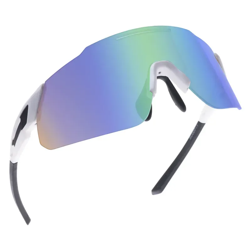 Oxford Corsa Sunglasses White Frame/Rainbow Lens-1