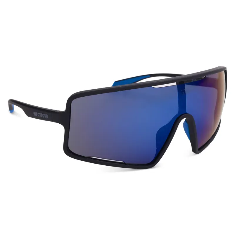 Oxford Sentiero Sunglasses Black/Blue Lens