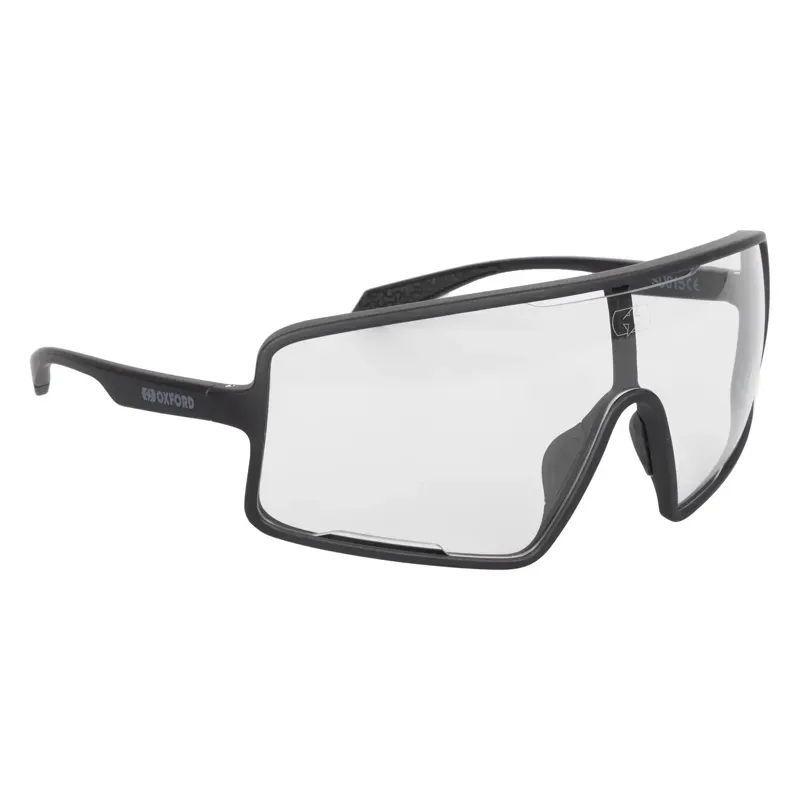 Oxford Sentiero Glasses in Black with Clear Lens