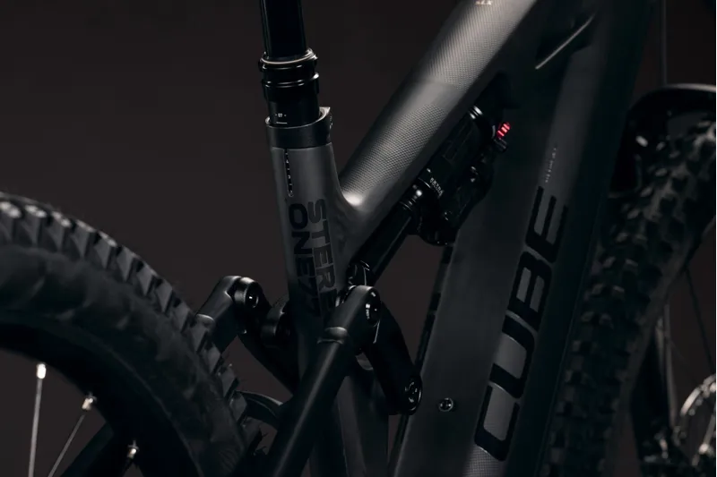 Cube Stereo Hybrid One77 HPC SLX 800 Electric Bike 2027 Blackline-4