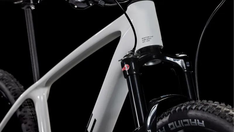 Cube Reaction C:62 One Hardtail Mountain Bike 2025 Cotton/White-1