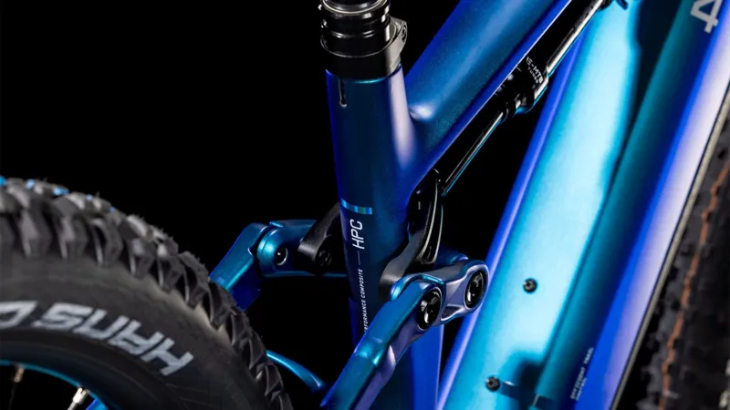 Cube Stereo Hybrid One44 HPC SLX 800 Electric Bike 2025 Nebula/White-4