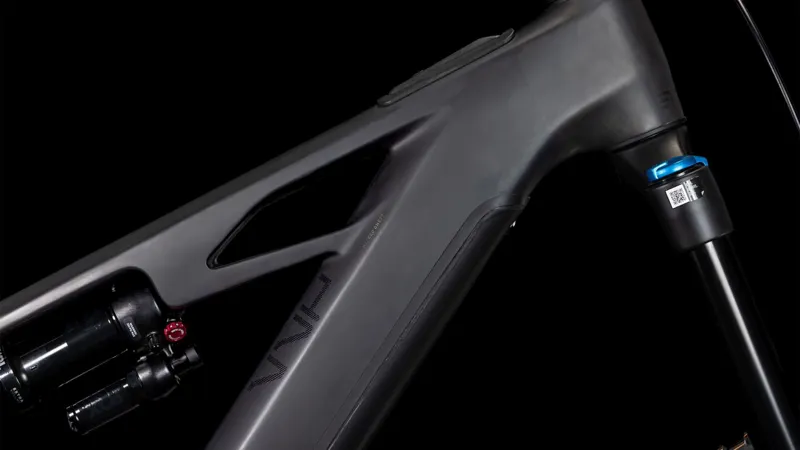 Cube Stereo Hybrid One77 HPC SLX 800 Electric Bike 2025 Blackline-1