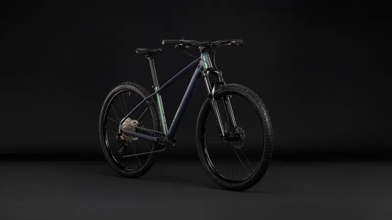 Cube Aim SLX Hardtail Mountain Bike 2027 Shift Verde/Chrome-5