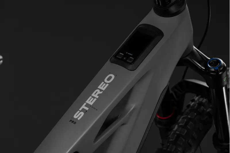 Cube Stereo Hybrid One44 HPC Pro 800 Electric Bike 2027 Old Grey/Black-3