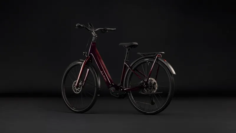 Cube Kathmandu Hybrid C:62 SLX 400X Easy Entry Electric Bike 2027 Liquid Red-9