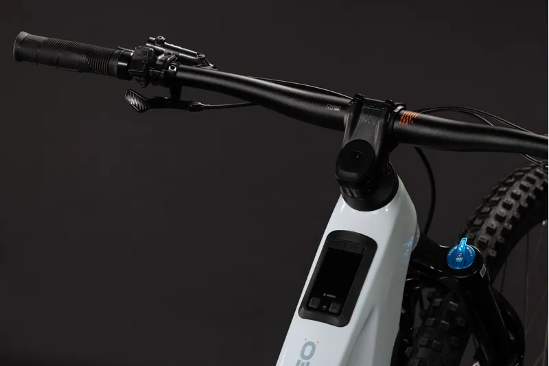 Cube Stereo Hybrid One77 HPC SLX 800 Electric Bike 2027 Hint of Mint/Orange-4