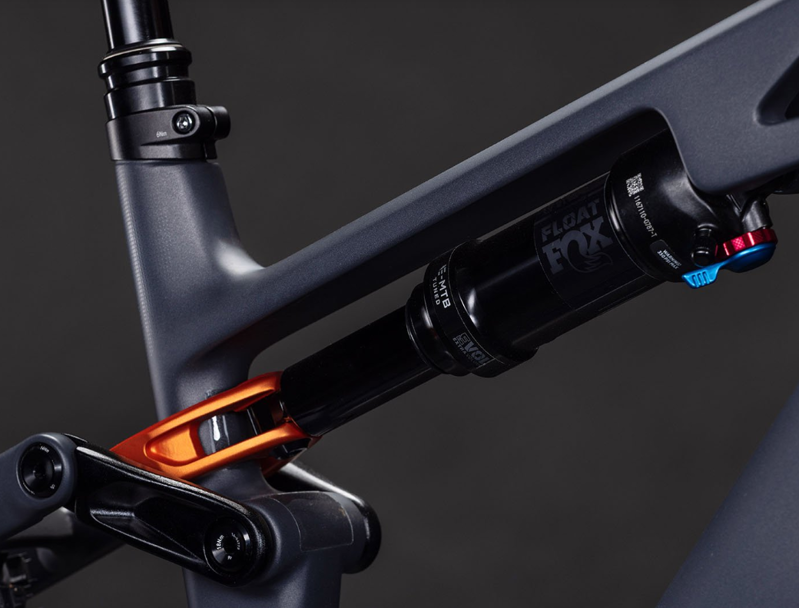 Cube Stereo Hybrid One44 HPC SLX 800 Electric Bike 2026 Slab Grey/Orange -3