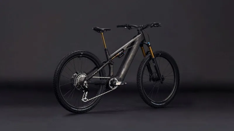 Cube Stereo Hybrid One44 HPC SLT 800 Carbongrid/Chrome Electric Bike-8