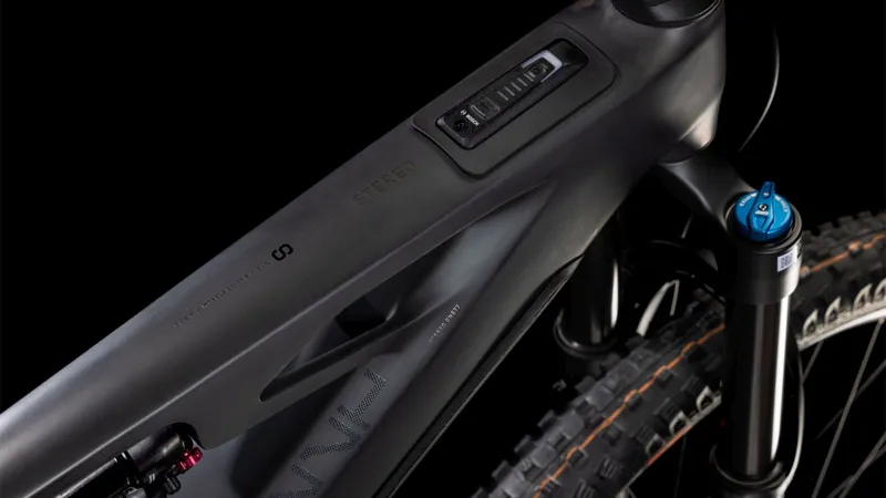 Cube Stereo Hybrid One77 HPC SLX 800 Electric Bike 2025 Blackline-3