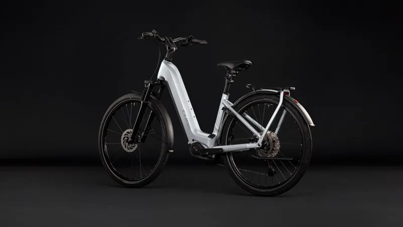Cube Kathmandu Hybrid One 800 Easy Entry Electric Bike Silverstar-4