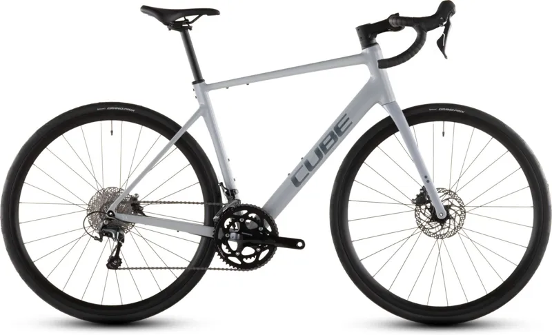 Cube Attain Race Road Bike 2026 Fog Grey/Shift