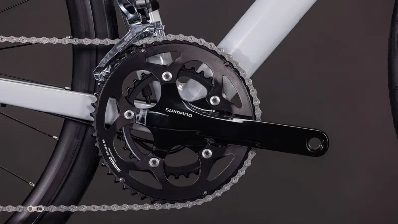 Cube Attain Race Road Bike 2026 Fog Grey/Shift-4