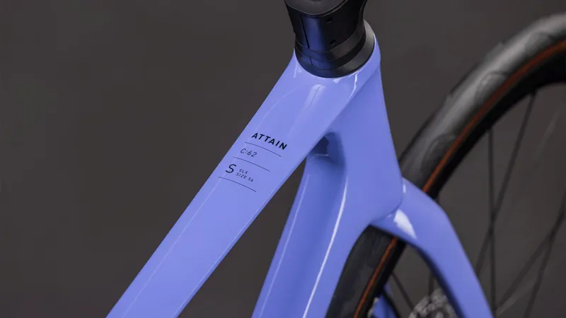 Cube Attain C:62 SLX Carbon Road Bike 2026 LucidLilac/Black -1