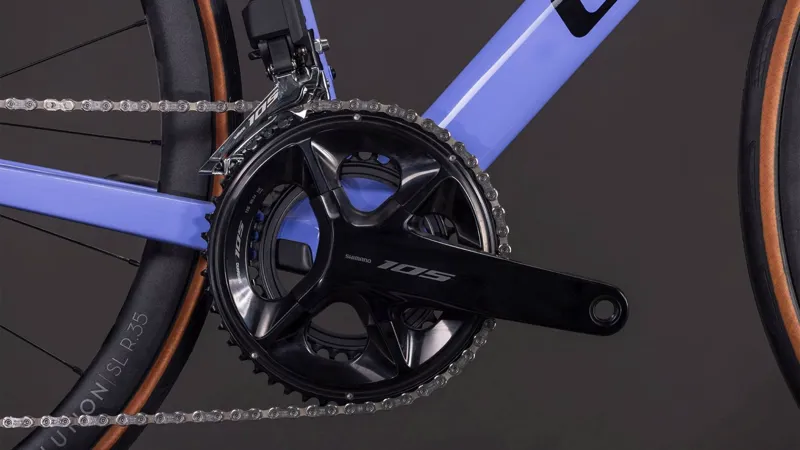 Cube Attain C:62 SLX Carbon Road Bike 2026 LucidLilac/Black -3