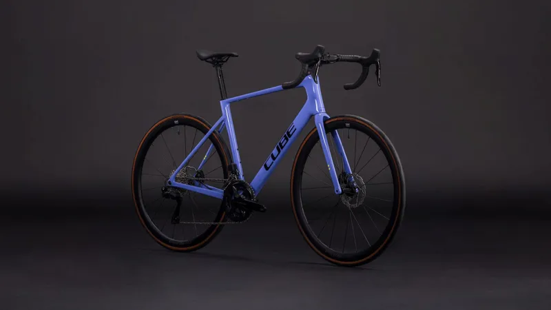 Cube Attain C:62 SLX Carbon Road Bike 2026 LucidLilac/Black -6