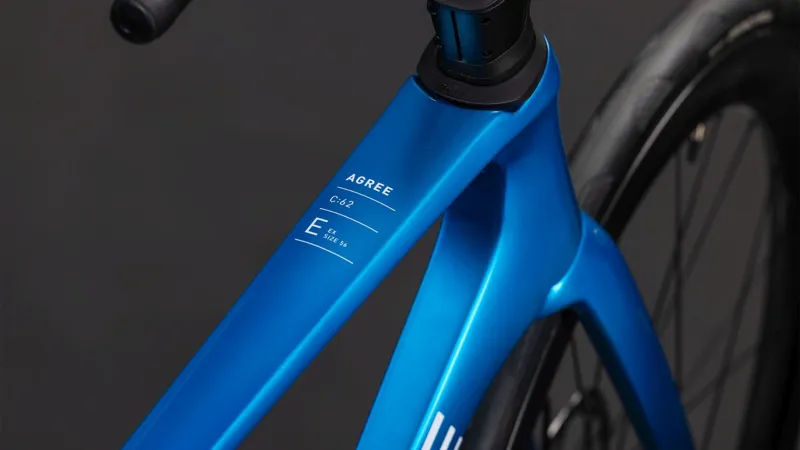 Cube Agree C:62 EX TopasBlue/White 2026 Road Bike-1