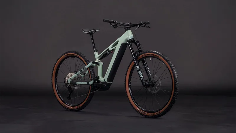 Cube Stereo Hybrid One44 HPC Race 800 Electric Bike 2026 Dried Herbs-7