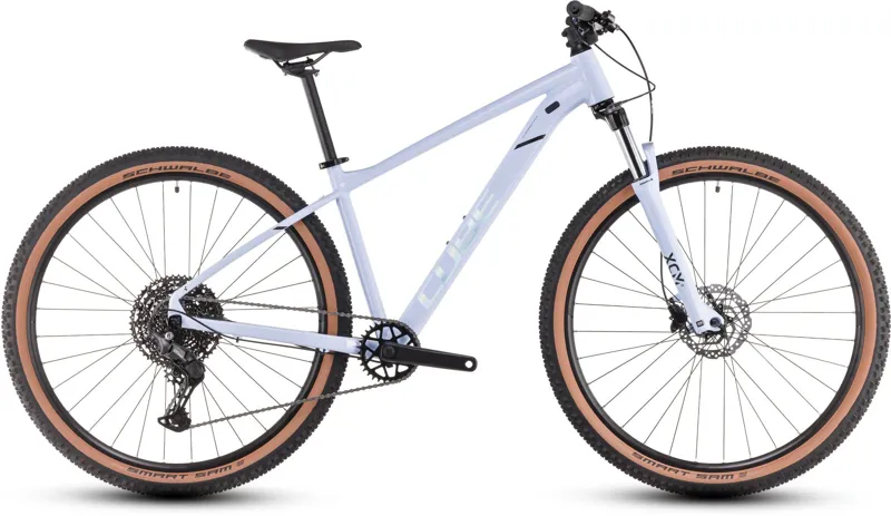 Cube Aim SLX Hardtail Mountain Bike 2025 Blue Blossom