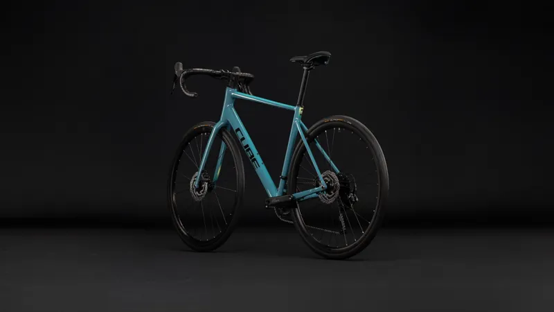 Cube Attain Pro Road Bike 2027 Surf Blue/Black-7