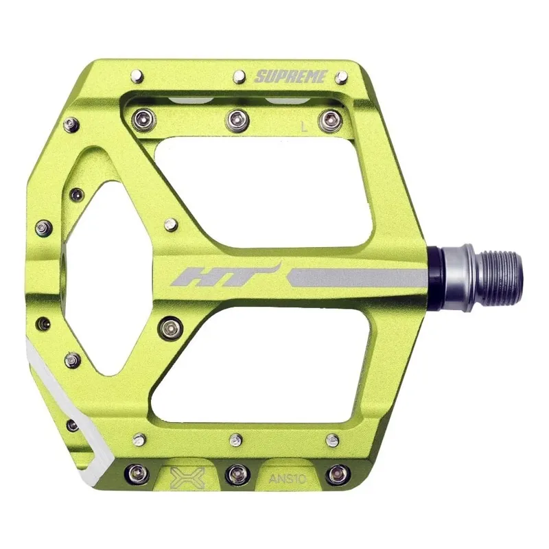 HT Components ANS-10 Supreme Platform Pedals Green