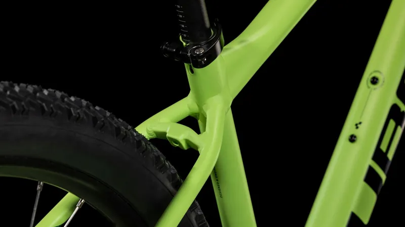 Cube Aim One Hardtail Mountain Bike 2025 Lemon Squeeze/Black-2