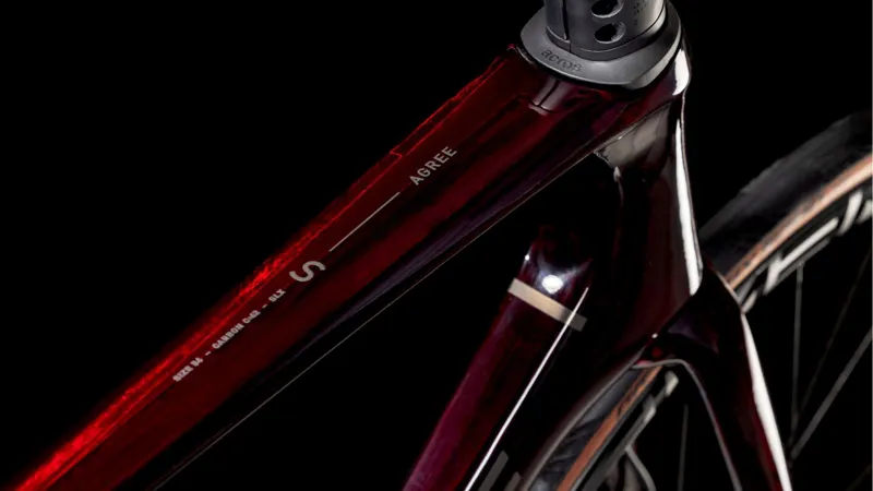 Cube Agree C:62 SLX Road Bike 2025 Liquid Red/Prism-8