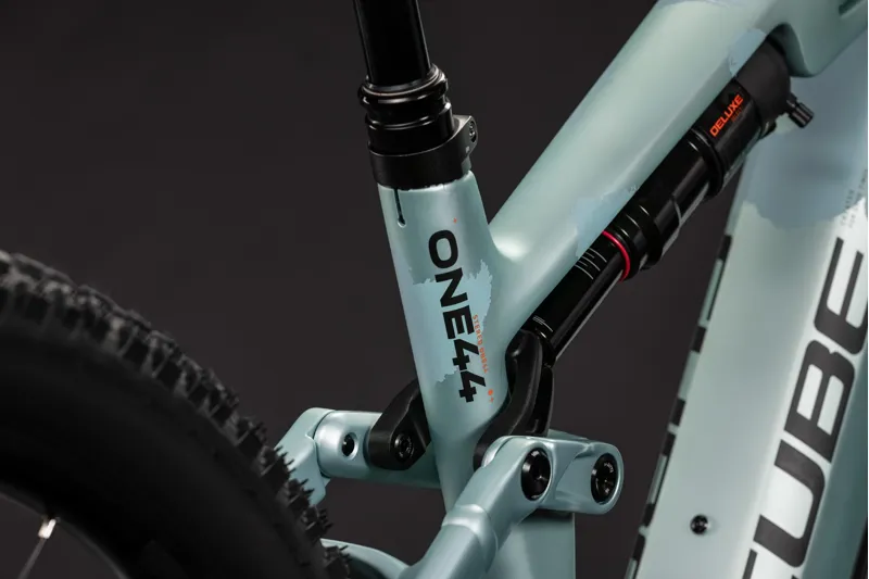 Cube Stereo Hybrid One44 HPC Pro 800 Electric Bike 2027 Pearl Aqua/Black-4