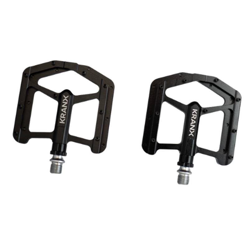 Kranx Trail Luxe Alloy Platorm Pedals Black-1