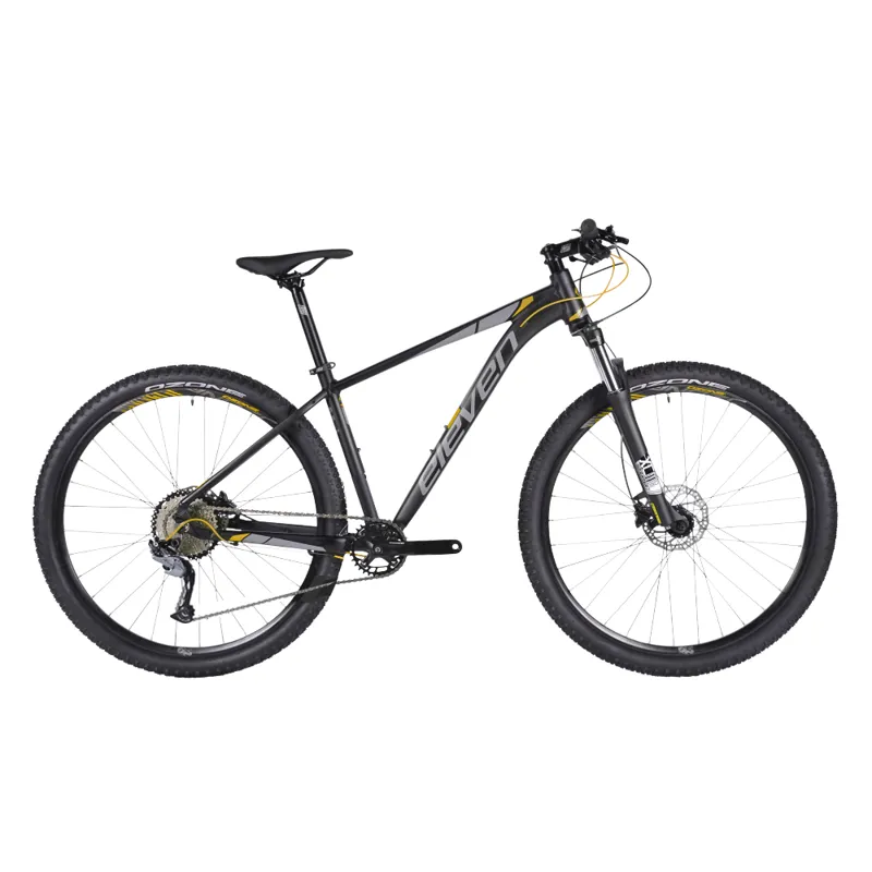 Eleven Elite 1.0 1x9 Hardtail Mountain Bike Black/Yellow