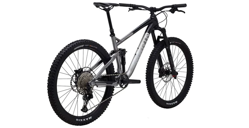 Marin Rift Zone 3 27.5 Full Suspension Mountain Bike 2021 Silver/Black-1