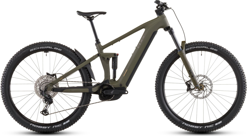 Cube Stereo Hybrid One44 Pro 800 Electric Bike 2026 Dusty Olive/Gold